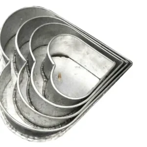 Jua Kali Baking Tin -Heart Shaped